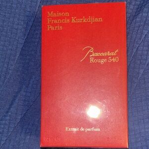 Maison Francis Kurkdjian Red Box with Gold Lettering